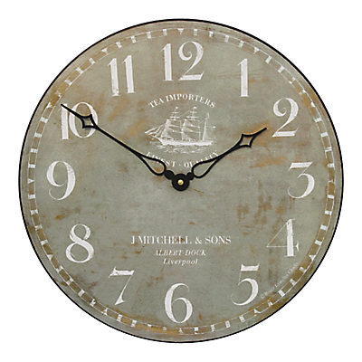Lascelles Tea Clipper Ship Wall Clock